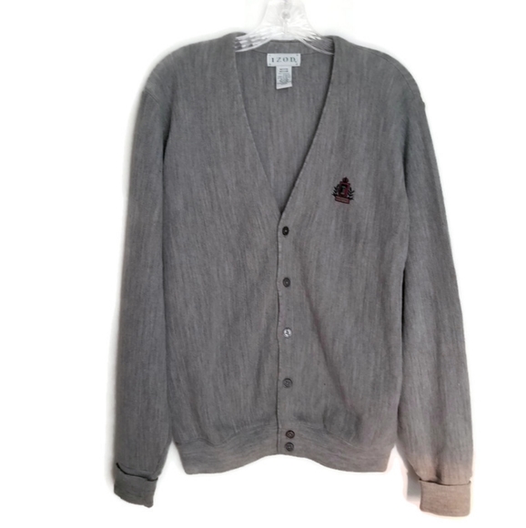 Izod Other - Men's Vintage Grandpa Izod Cardigan Sweater